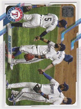 Texas Rangers - 2021 Topps 70th Anniversary Series 1 MLB Baseball Card
